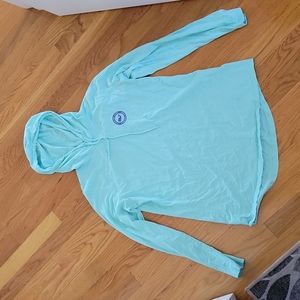 Vineard vines hooded long sleeve shirt